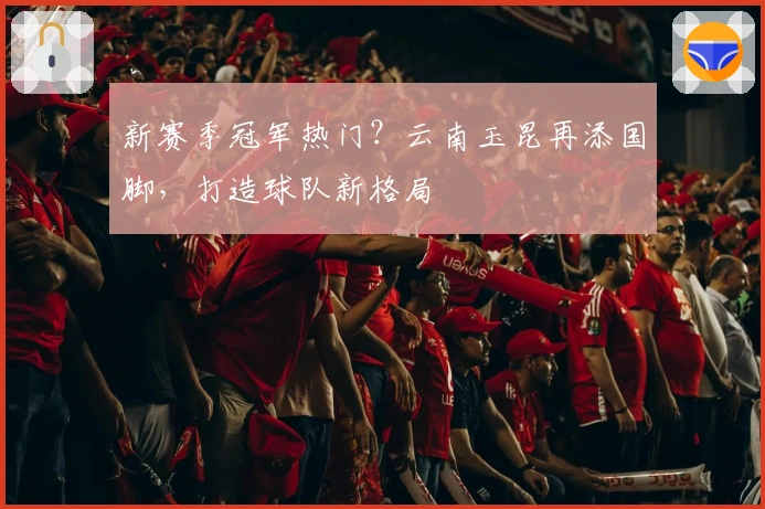 新赛季冠军热门？云南玉昆再添国脚，打造球队新格局